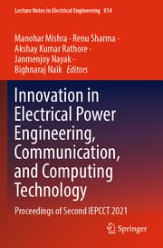 Cover von Innovation in Electrical Power Engineering, Communication, and Computing Technology