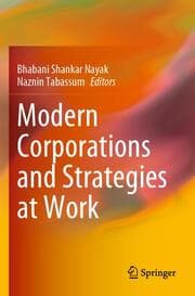 Cover von Modern Corporations and Strategies at Work