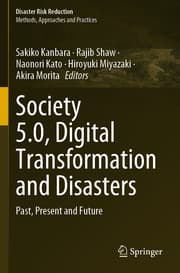 Cover von Society 5.0, Digital Transformation and Disasters