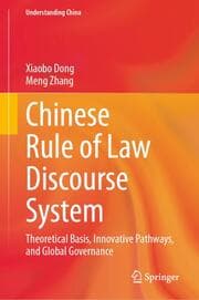Cover von Chinese Rule of Law Discourse System