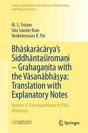 Cover von Bhaskaracarya's Siddhantasiromai - Grahagaita with the Vasanabhaya: Translation with Explanatory Notes