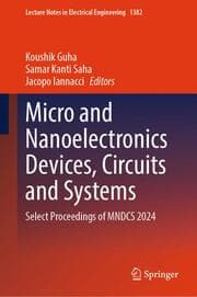 Cover von Micro and Nanoelectronics Devices, Circuits and Systems