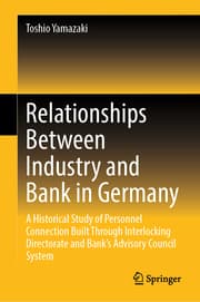 Cover von Relationships Between Industry and Bank in Germany