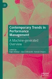 Cover von Contemporary Trends in Performance Management