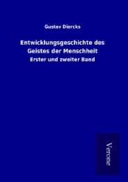 Cover von Entwicklungsgeschichte des Geistes der Menschheit
