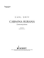 Cover von Carmina Burana - Einzelstimme Sopran/Alt
