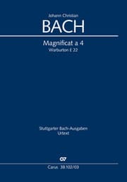 Cover von Magnificat a 4 (Klavierauszug)