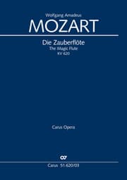 Cover von Die Zauberflöte (Klavierauszug)