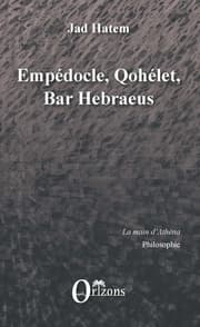 Cover von Empédocle, Qohélet, Bar Hebraeus